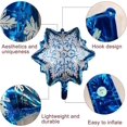thumbnail image 4 of 12Pcs Snowflake Balloons Set for Winter Wonderland Decorations Blue White Snowflake Frozen Foil Balloons for New Year Birthday Theme Party Supplies, 4 of 4