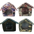 thumbnail image 2 of Dog Kennel Waterproof Cat House Cabin Pets Foldable Ecological Shelter, 2 of 5
