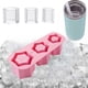 thumbnail image 2 of Molde de silicona de 3 compartimentos con tapa, moldes cilíndricos huecos para bandejas de hielo de 30 y 40 oz, accesorios, 2 of 8