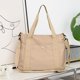 thumbnail image 4 of Bolsa Tote de Gran Capacidad para Mujer con Correa de Hombro Ajustable, Uso Casual y Diario para el Trabajo, Tela Oxford y Poliéster, Negro, Blanco, Caqui, Verde Militar, 4 of 6
