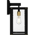 thumbnail image 4 of Quoizel Robbins 1-Light Matte Black Outdoor Wall Lantern, 4 of 7