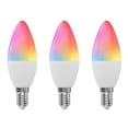 thumbnail image 1 of WiFi Smart Bulb RGB + W + C LED Vela Bombilla 5W E14 Luz Regulable Aplicación de teléfono SmartLife TOMSHOO Bombilla LED, 1 of 2