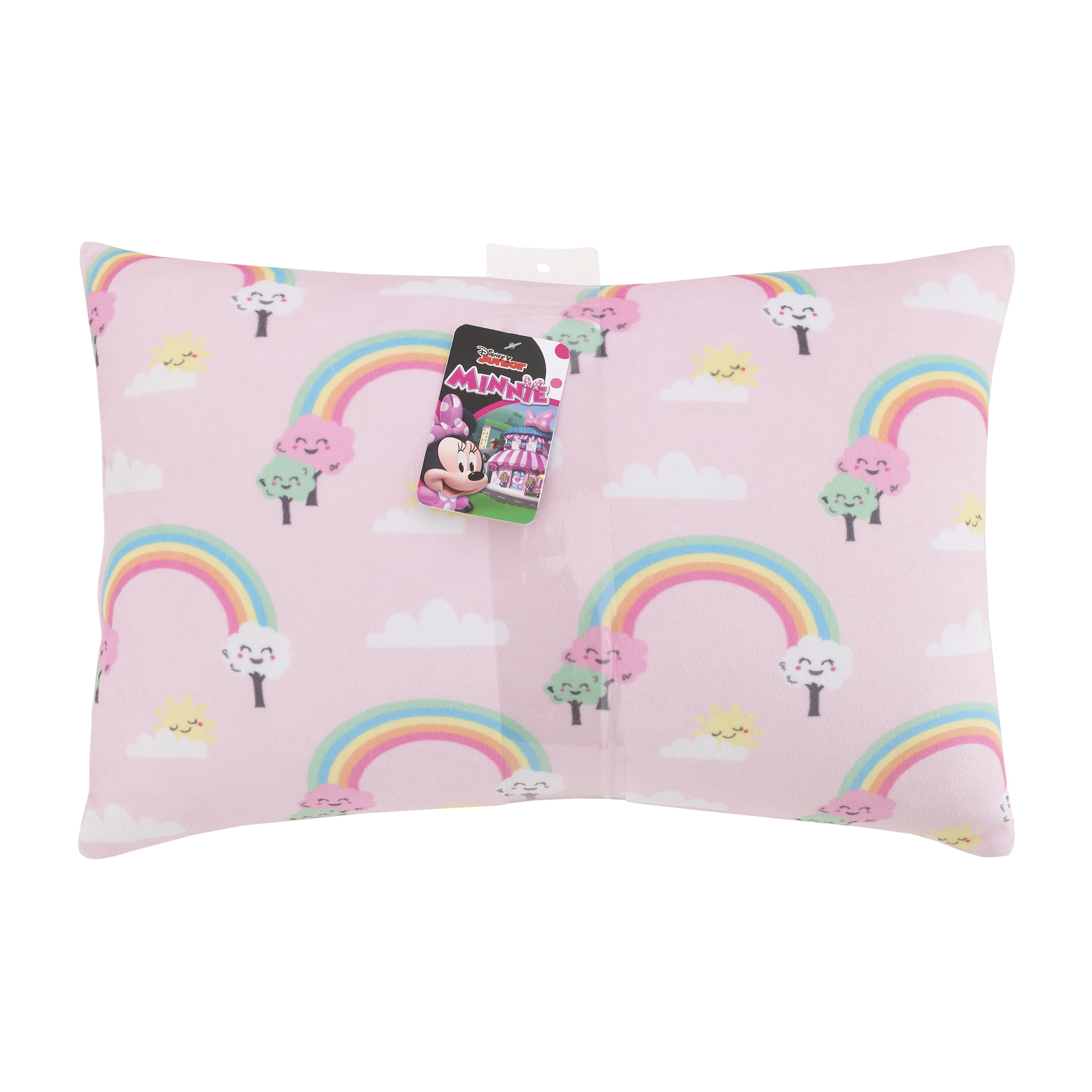 New With Tags 20" x 10" Rainbow Throw Pillow Super Soft And Squishy 