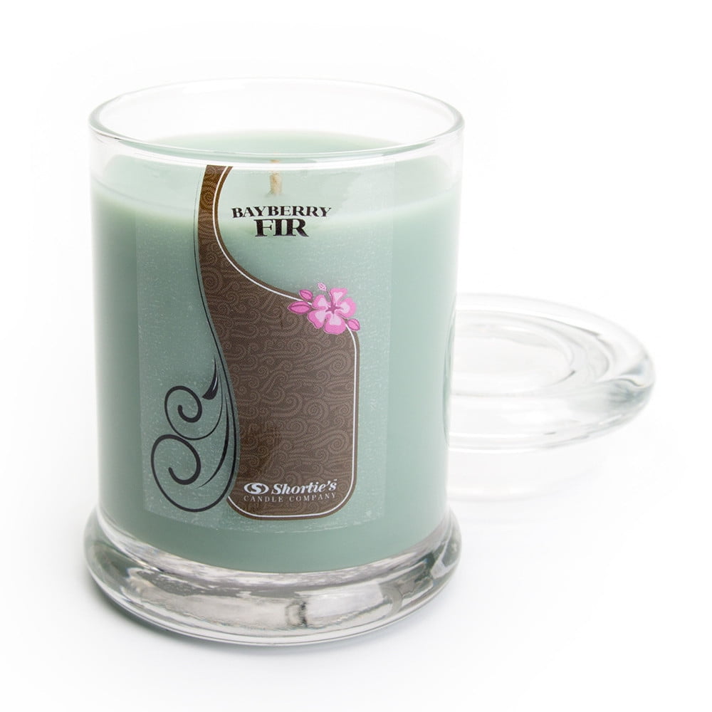 Bayberry Fir Candle Small Green 6.5 Oz. Highly Scented Jar Candle