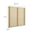 thumbnail image 6 of Modway Render Wall Mount Twin Headboard in Oak, 6 of 7