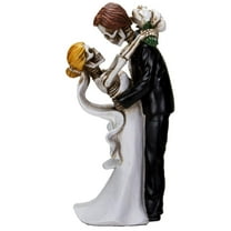 Pacific Giftware Love Never Dies Bride & Groom Lovingly Embrace Wedding Couple Resin Figurine