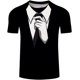 thumbnail image 1 of "Xishao Camisetas Hombre Baratas Ties 3D Ties Ties De Verano De Hombres T Shirt Camisetas Camiseta Retro Corbata Traje 3D Impresión 3D Camiseta De Manga Casual Manga De Manga De Manga Divertida Tops" Xishao ropa, 1 of 2