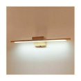thumbnail image 1 of Natural Wood Vanity Light, Solid Wood Linear Light Bar For Bathroom Vanity, Mirror Front Lamp With Switch, Energy Saving LED Light, Easy Installation, Nordic Wooden Bath Vanity Lighting, 1 of 4