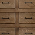 thumbnail image 3 of Acme Capacious Wooden Dresser, Antique Oak- Saltoro Sherpi, 3 of 5