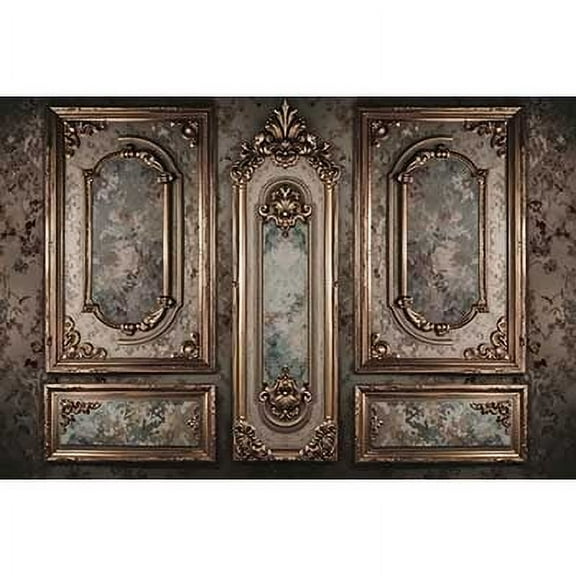 3D Vintage Wall Background Western Flower r Living Room Photography Wallpapers Backdrop Photo Studio Shooting Props