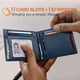 thumbnail image 2 of Billetera RUNBOX Slim de Cuero Carbono con Bloqueo RFID para 11 Tarjetas, 2 of 7