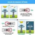 thumbnail image 4 of Smart Solar Chatsworth 2 Tier Solar On Demand Garden Water Fountain, Bronze, 4 of 5