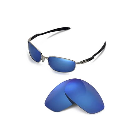 Walleva Ice Blue Polarized Replacement Lenses for Oakley Blender Sunglasses
