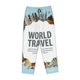 thumbnail image 4 of Daiia World Travel Women's Sleep Pant with Pockets and Drawstring,Pajama Pants-Medium, 4 of 9