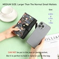 thumbnail image 7 of GAEKEAO Medium Size Wallet for Women RFID Blocking Bifold Card Holder Slim Womens Wallet with ID Window and Zipper Coin Pocket, 7 of 7
