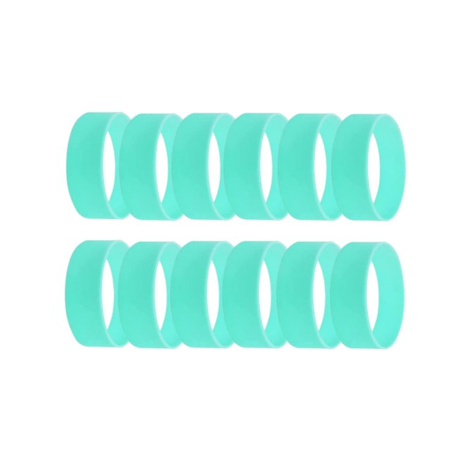12 Piezas De Bandas De Silicona Para De Agua De Sublimación, Bandas Para Vasos Gloria Bandas de silicona