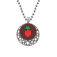 thumbnail image 1 of Colliers Visage Mignon Dessin Animé Radis Pendentif Rétro Lune Étoiles Bijoux, 1 of 3