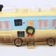 thumbnail image 5 of JShteea Resina The Vacation House Estatua Mini Christmas Snow Village Crafts (3), 5 of 9