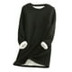 thumbnail image 2 of Puntoco Sudadera de lana gruesa para mujer Ropa interior cálida de terciopelo de invierno top Puntoco Puntoco-3849, 2 of 3