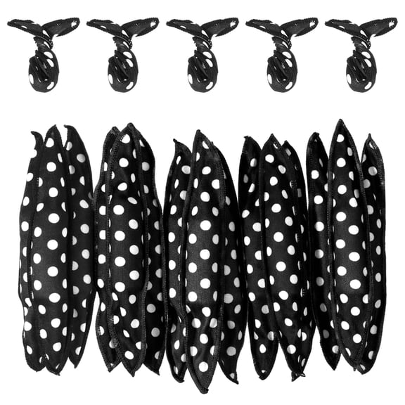 BZCOE 15 Pcs Hair Curler Rollers Soft Satin Sponge Rollers Diy Night Sleep Foam Hair Styling Tools Flexible Pillow Sponge Curlers for Women Tousle Hairstyle No Heat Heatless