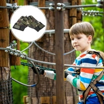 BESPORTBLE Kids Half Finger Cycling Gloves - Non-Slip Adjustable Wrist Outdoor Sports Gloves for Biking, Climbing, Camping, Fishing, Hiking - Green