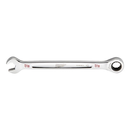 UPC: 0045242573356 | Milwaukee-45-96-9214 7/16 in. SAE Ratcheting Combination Wrench