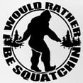 thumbnail image 2 of CafePress - Rather Be Squatchin - Adjustable Unisex Printed Trucker Hat with Mesh Back, 2 of 10