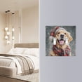 thumbnail image 5 of Cute Dog Christmas with Plaid Scarf Light Switch Cover Electrical Outlet Cover Replaceable Wall Plates 2-Gang, 5 of 8