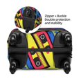 thumbnail image 2 of Fotbe Vintage Audio Cassettes Funda Protectora para Equipaje, Antirrayones y Resistente a la Suciedad, Compatible con Maletas de 18 a 32 Pulgadas-X-Large, 2 of 7