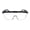 Clear, variant on Nikauto Sport Safety Protective Glasses Adjustable Outdoor Activities Protective Goggles Motorcycle Riding Cycling Driving Hunting Fishing Glasses Goggles Sunglasses Accessory