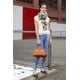 thumbnail image 4 of Blusa André Badi Meadow Estampada Cuello Redondo Chica Blanco, 4 of 5
