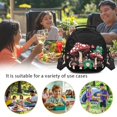 thumbnail image 6 of Jeiento Frog Lunch Bag Insulated Cooler Lunch Box with Shoulder Strap Portable Small Tote Bag to Keep Food Cold and Hot Mushroom School Lunchbox for Girls Boys Kids, 6 of 6