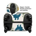 thumbnail image 4 of Bingfone Childish Dinosaur Luggage Cover Washable Suitcase Cover Protector Anti-Scratch Suitcase Cover Fits 18-32 Inch Luggage (without luggage), 4 of 9