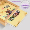 thumbnail image 4 of Sphynx Celebrates Spring and Enjoys a Happy Easter Acrylic Plaque with Wood Photo Frame Box Cat Lover Kitten Owner Gifts Idea Light Box - 02001, 4 of 5
