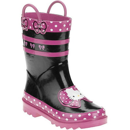kitty rain boots