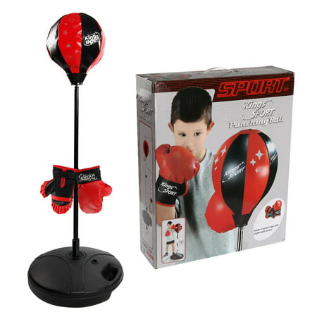 Costway Kids Punching Bag Toy Set Adjustable Stand Boxing Glove Speed Ball - www.bagsaleusa.com/product-category/speedy-bag/