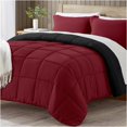 thumbnail image 1 of Juego de edredón satisomnia Queen Red Bedding de 3 piezas, 1 of 6