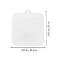 thumbnail image 4 of AMERTEER Shower Foot Scrubber Suction Cup Mat Foot Cleaner Massager Supply (Transparent), 4 of 6