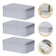 thumbnail image 2 of FELTECHELECTR Caja de hojalata rectangular de 3 piezas para joyería, para dulces y joyas., 2 of 6