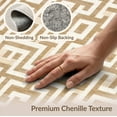thumbnail image 6 of ODIKA Greek Key Trellis Lattice Design With Geometric Maze Border And Tile Motif for Bedroom, Bedside, Nursery, Pet Friendly & Kids Safe, 6 of 7
