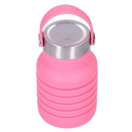 

Drinking Bottle Water Bottle Water Container Collapsible For Sports Outdoor Pink
