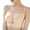 Beige, variant on Women Bras Front Button Plus Size Seamless Strapless Bra Push Up Bra Wedding Dress Thin Bra