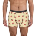 thumbnail image 7 of Disketp Strawberries Men's Boxer Briefs,Soft and Breathable Cotton Underwear with ComfortFlex Waistband, 7 of 7