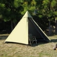 thumbnail image 2 of Tente Pyramid Tente Solo Ultralégère Tipi Tente Camping Extérieur Tente Simple Portable Imperméable Randonnée Sac à Dos B, 2 of 8