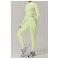thumbnail image 4 of Chaqueta de Yoga for mujer, chaqueta de Yoga deportiva for correr al aire libre con cremallera, chaqueta de manga larga, ropa de Yoga de secado rápido for niñas, 4 of 7