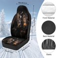 thumbnail image 7 of Uorisanigo Car Front Seat Cover Set Western Horse High Back Bucket Seat Covers Automotive Car Interior Covers Full Wrapping Edge Seats Cover for Most Cars,Trucks,SUVs,Vans,2pcs, 7 of 7