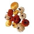 thumbnail image 1 of Calabazas Artificiales Perfecl 12 Piezas C-naranja Accesorios de Calabaza, 1 of 7