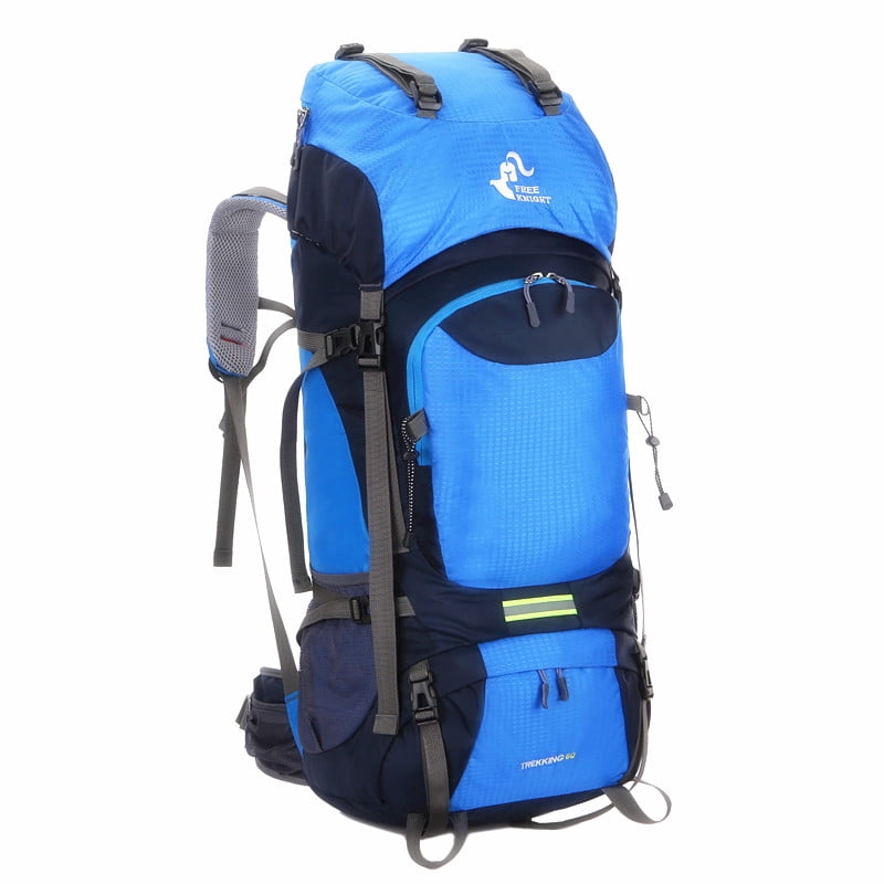 Zimtown 60L Outdoor Camping Backpack, Internal Inner Metal Frame Support, Hiking Rucksack Daypack Bag for Outdoor Sports... by