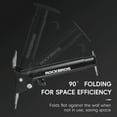 thumbnail image 5 of Rockbros Bicycle Bike Storage Hook Adjustable Holder Indoor Wall Mount Parking Rack Bicycle up to 55lbs, 5 of 14