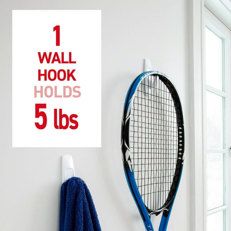 Command Large Utility Hooks, White, 6-Pack photo 3